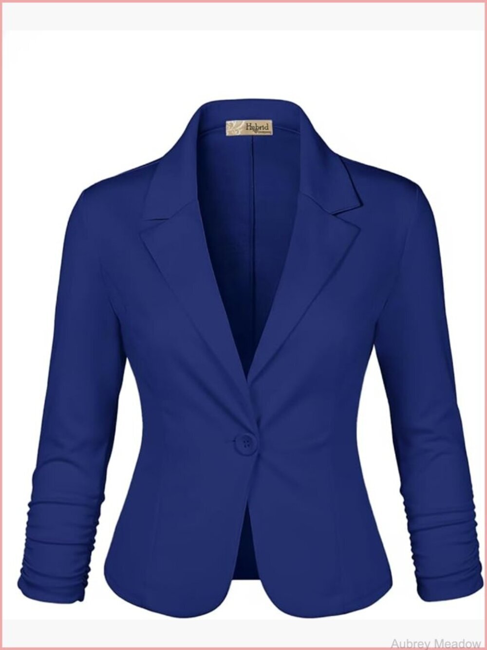 Lightweight Stretch Ponte Cardigan Blazer Jacket for Work Office